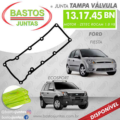 Junta Tampa Valv Fiesta/ecoesport/courier/ka Todos Zetec Rocam 1.0 1.6