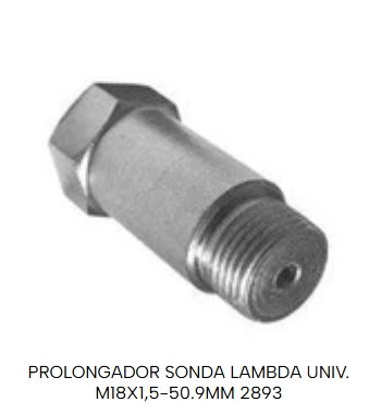 Prolongador Sonda Lambda Universal Enganador