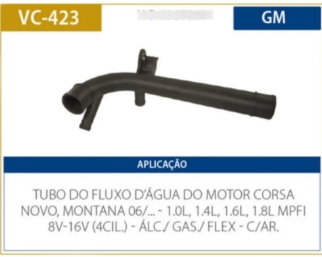 Tubo Arref Corsa/montana/meriva