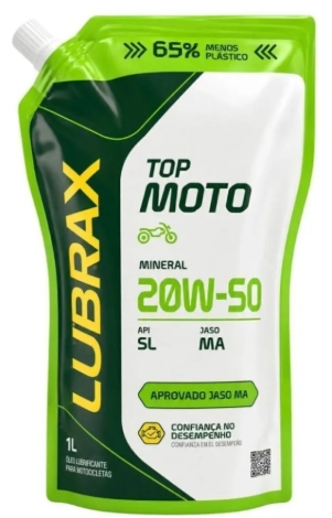 Óleo Lubrificante 20W50 Moto Lubrax Refill